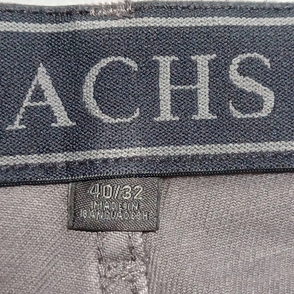 JACHS New York‎ Mens 5 Pocket Denim Pant Grey Straight Fit  40x32 S26A-128-VES
